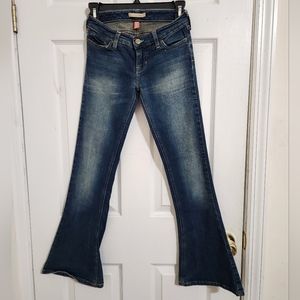 Abercrombie Dark Wash Flare Jean Size 12